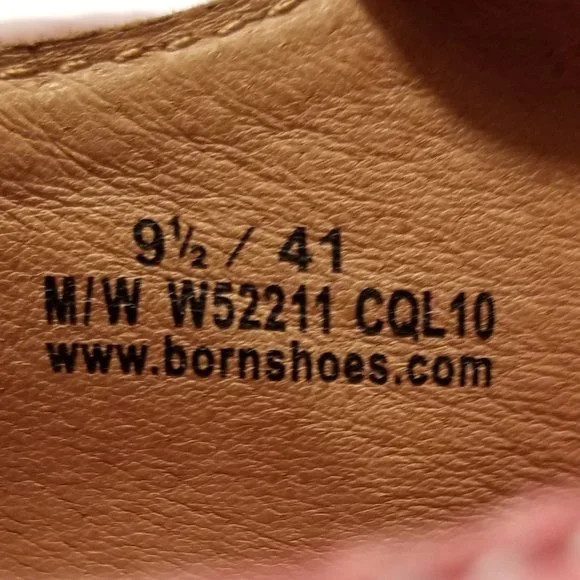 Born Salmon Suede Leather Lace-up Oxfords Flats Women's Size 9.5 / 41 - Picture 3 of 9